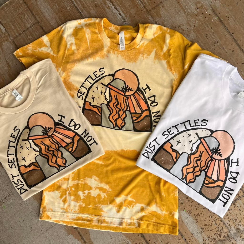 Dust Settles Graphic Tee (made to order) LC