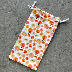 Fruit Stand Microfiber Sunglasses Pouch