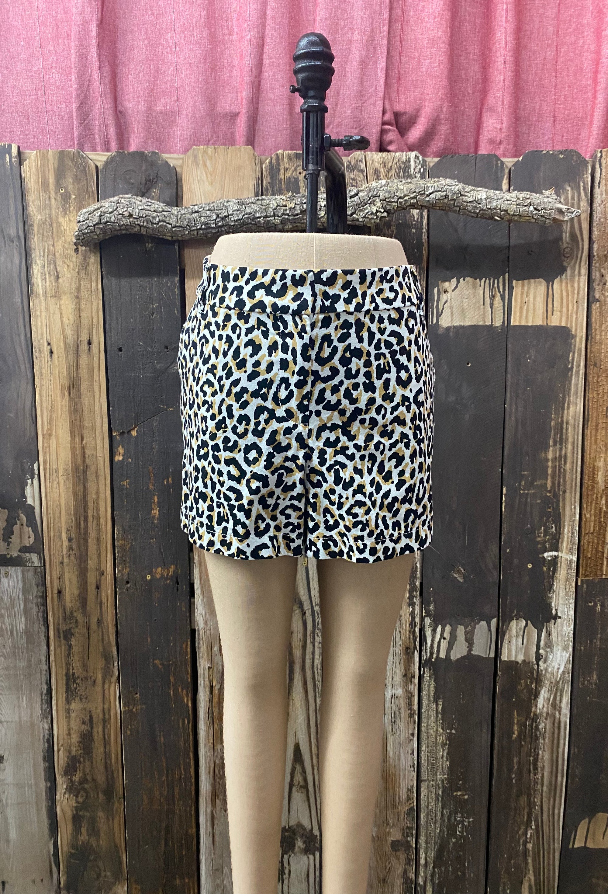 J Crew Leopard Print Shorts ~ Size 14 ~ Queen Bee’s Closet #607