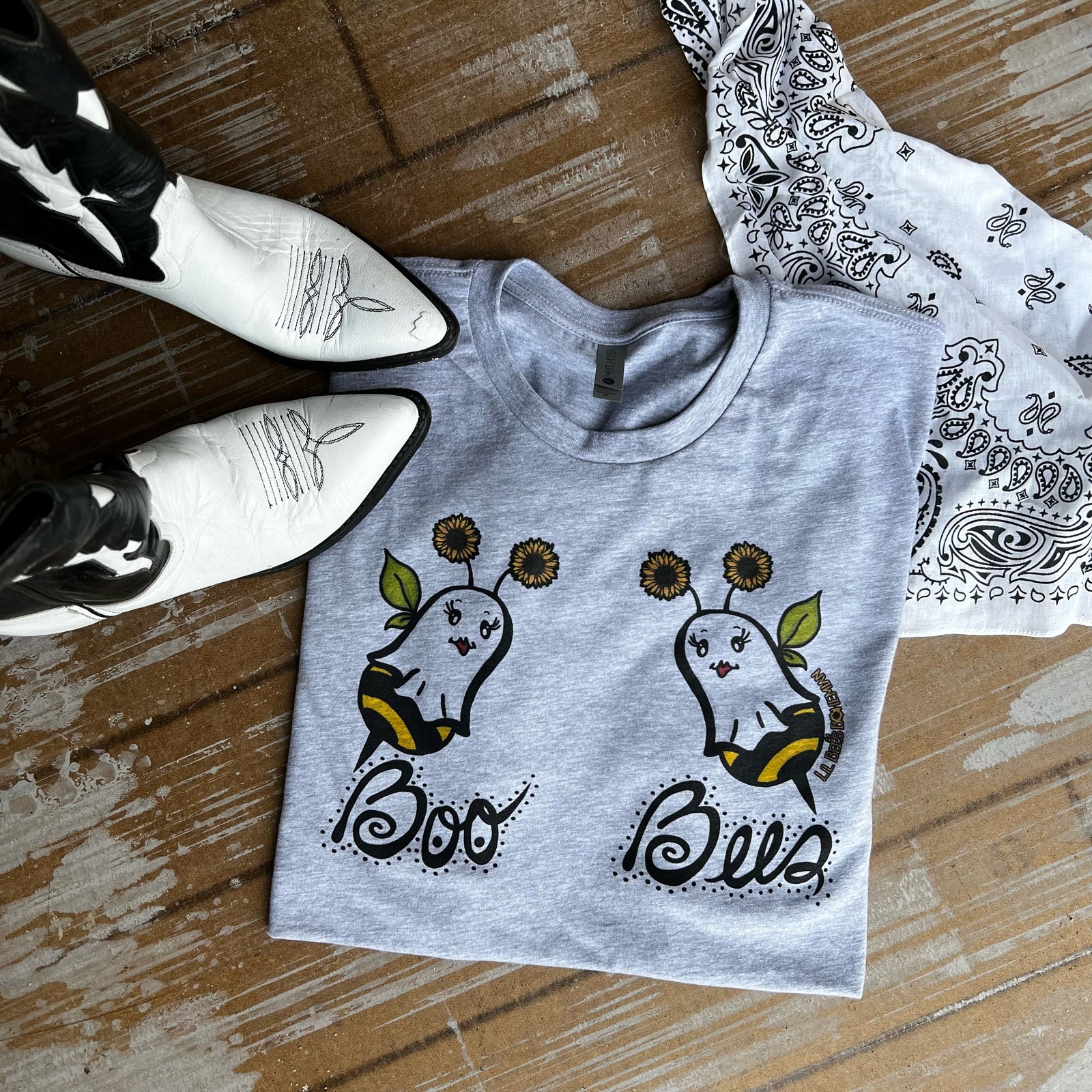 Boo Bees Lil Bee's Bohemian Limited Edition Halloween Graphic Tee (made 2 order)