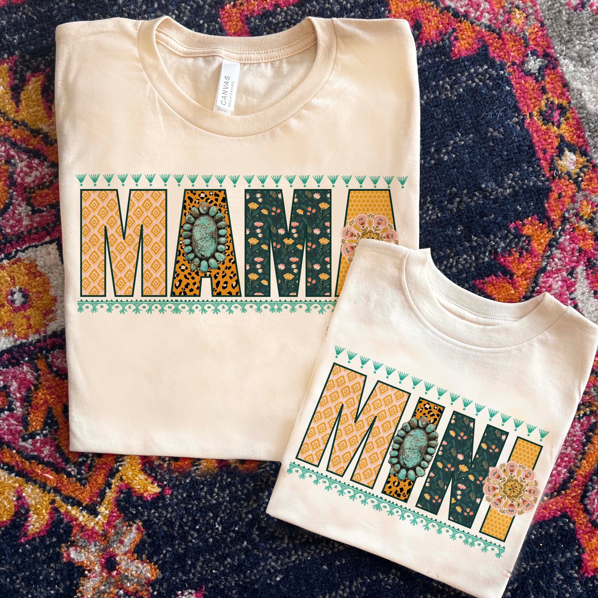 Mama & Mini Graphic Tees (made 2 order) LC