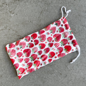 Fruit Stand Microfiber Sunglasses Pouch