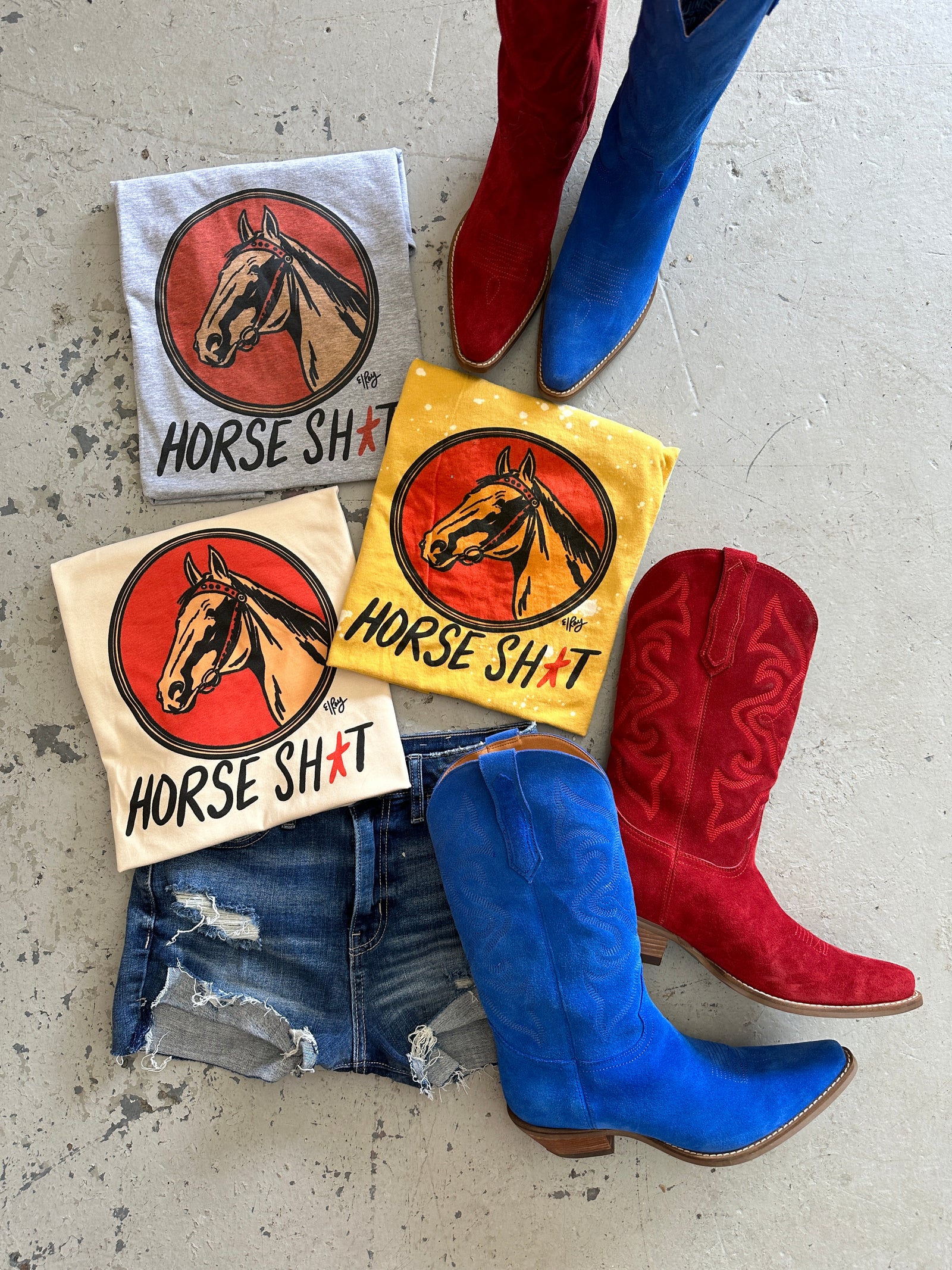 Horse Sh*t Graphic Tee (made 2 order) LC