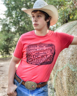 Here For The Buckle Bunnies Graphic Tee