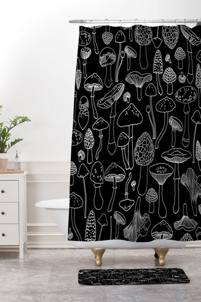 Ole Love You So MUSH Mushroom Print Shower Curtain (DS) - Lil Bee's  Bohemian