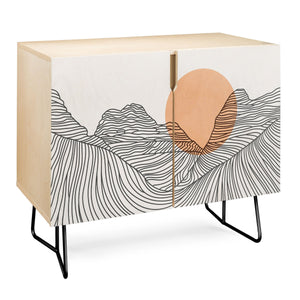 "Ole Mountain Lines" Credenza (DS)