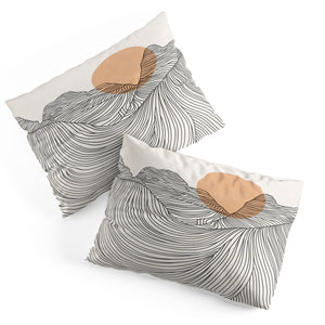 Mountain Lines Pillow Shams (DS) DD