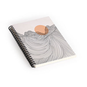 "Ole Mountain Lines" Spiral Notebook (DS)