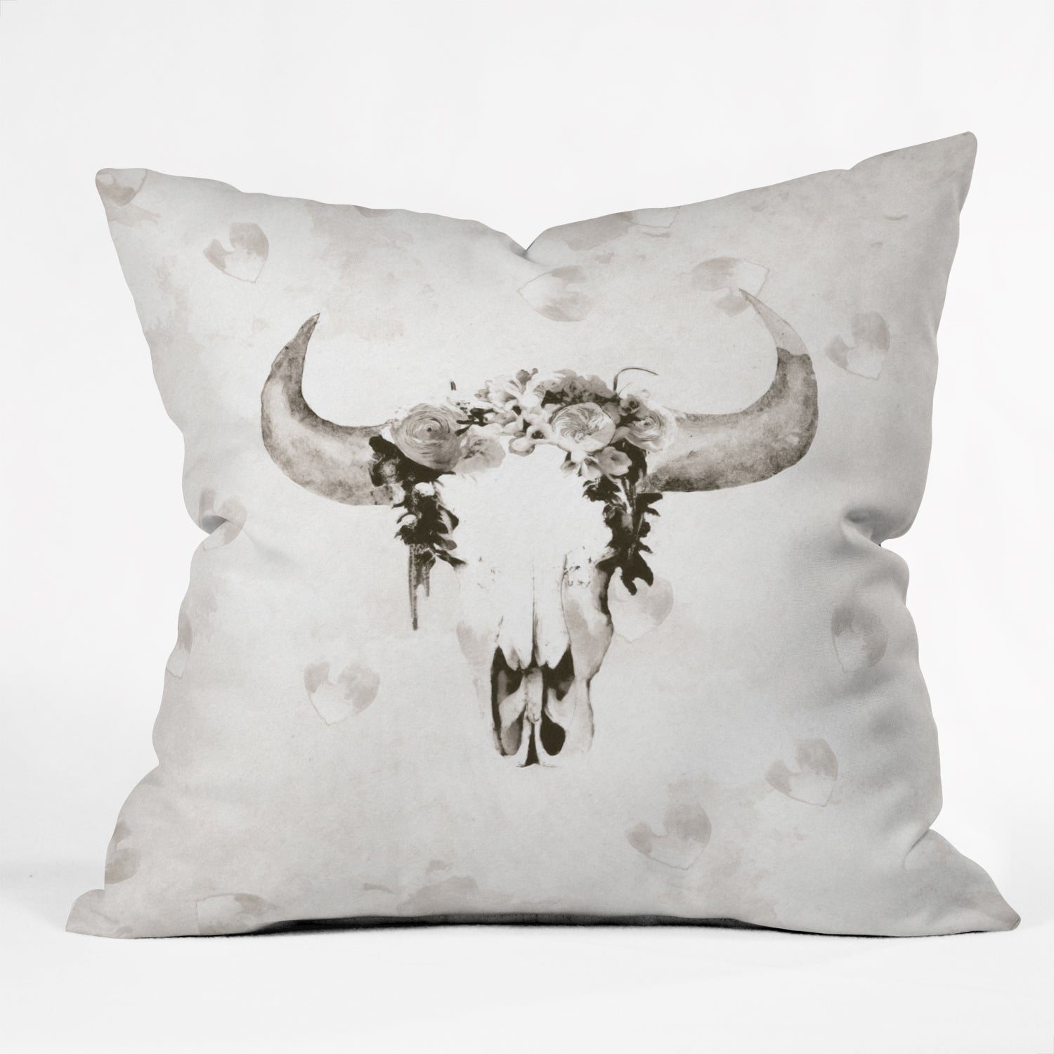 Romantic Buffalo Indoor / Outdoor Throw Pillows (DS) DD