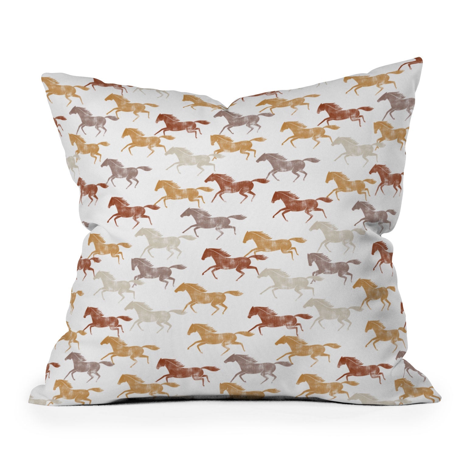 Wild Horses Indoor / Outdoor Throw Pillows (DS)