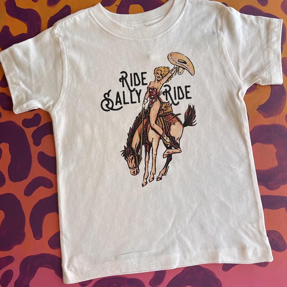 Ride Sally Ride Mama & Me Graphic Tee (made 2 order) LC