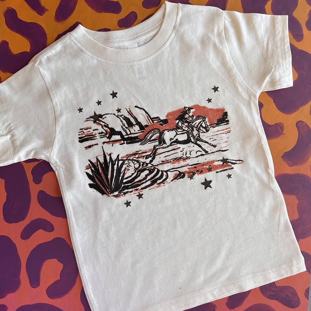 Cowboy Desert Mama & Me Graphic Tee (made 2 order) LC