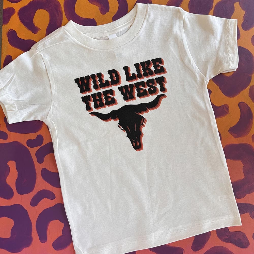 Wild Like The West Mama & Me Graphic Tee (DS) LC