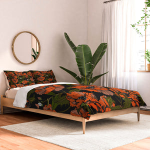 Autumn Poppies Comforter &/or Bed in a Bag Set (DS) DD