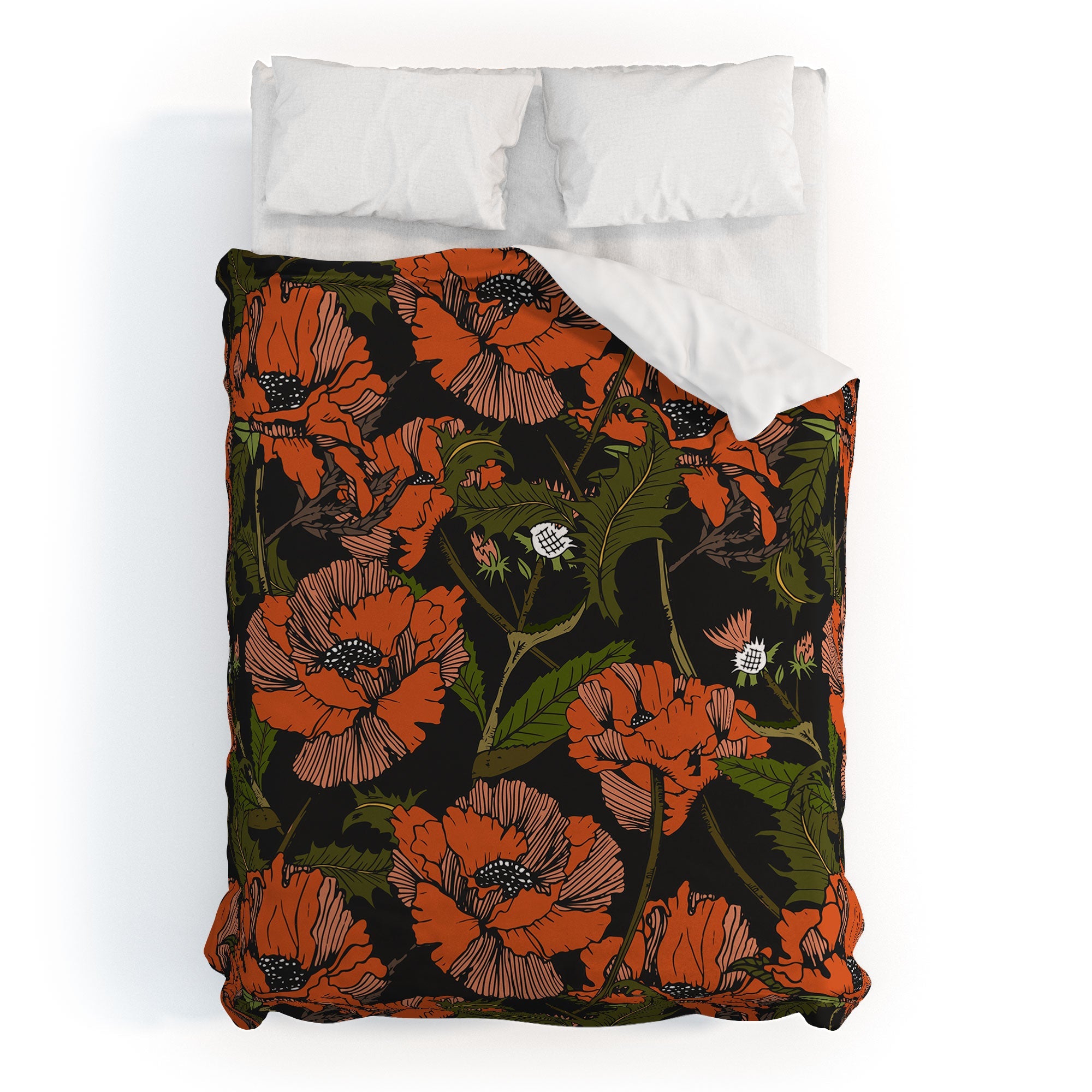 Autumn Poppies Duvet Cover &/or Bed in a Bag Set (DS) DD