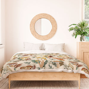 "Ole Colorful Mushrooms" Duvet Cover (DS)