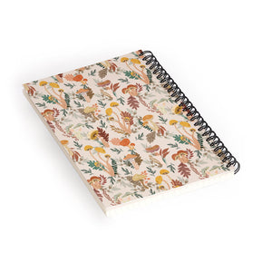"Ole Colorful Mushrooms" Spiral Notebook (DS)