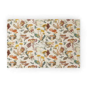 "Ole Colorful Mushrooms" Welcome Mat (DS)