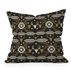 "Ole Bohemian Nomad" Indoor / Outdoor Throw Pillows (DS)