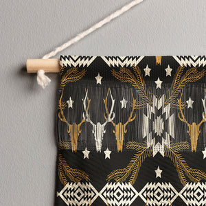 "Ole Bohemian Nomad" Woven Fringe Wall Hanging (DS)