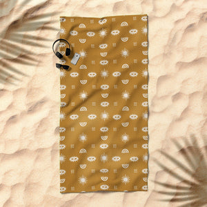 "Ole Desert Boho" Jumbo Beach Towel (DS)