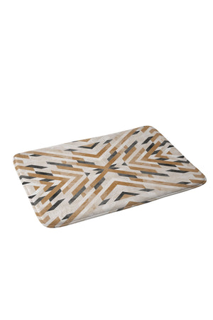 "Ole Boho Stripes" Foam Bathroom Mat (DS)