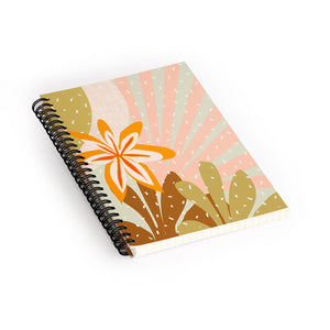 "Ole Sunrise in Desert" Spiral Notebook (DS)