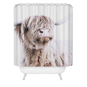 "Ole Highland Cattle Love" Shower Curtain (DS)