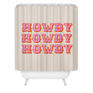 "Ole Howdy Y'all" Shower Curtain (DS)