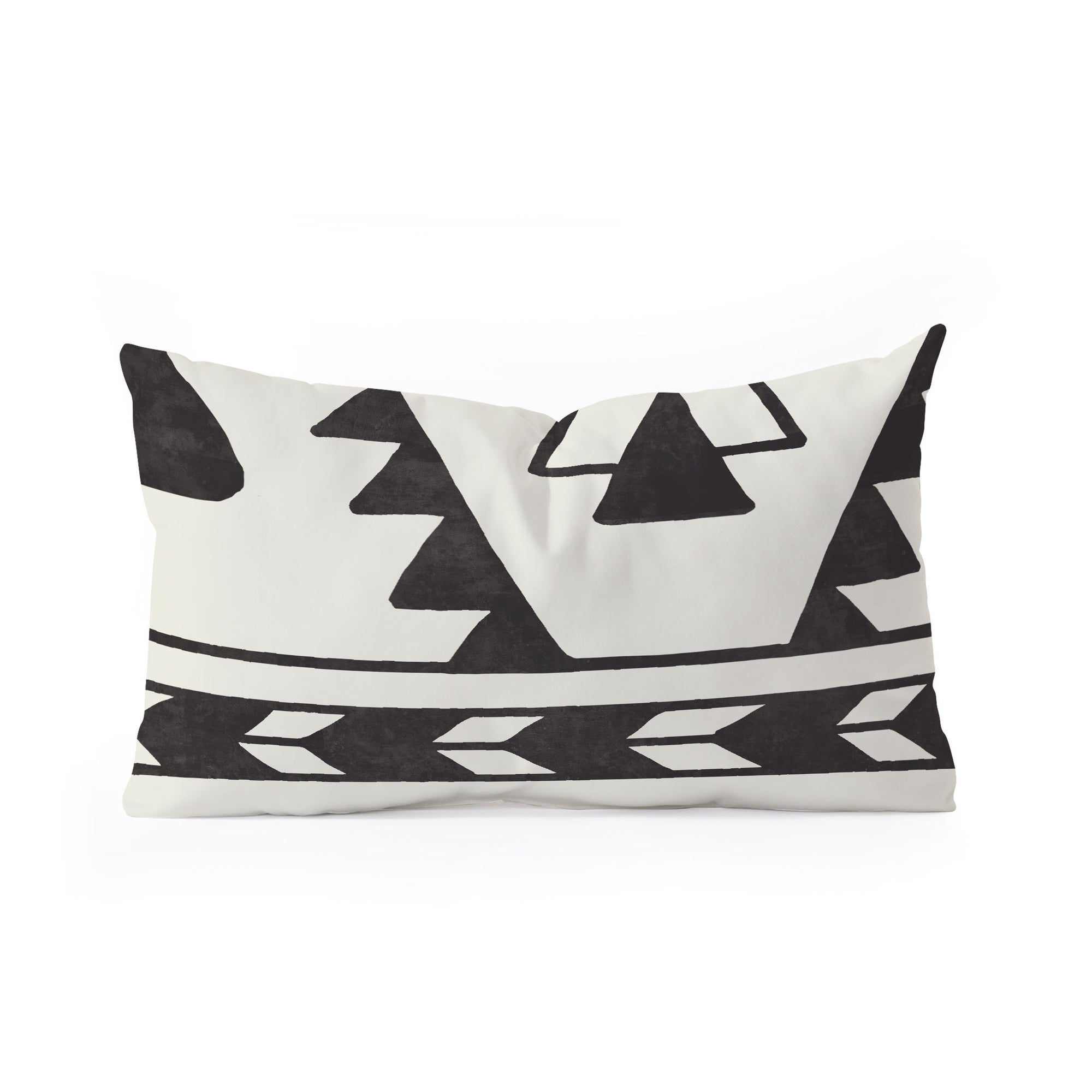 "Ole Cerillos Road" Oblong Throw Pillow (DS)