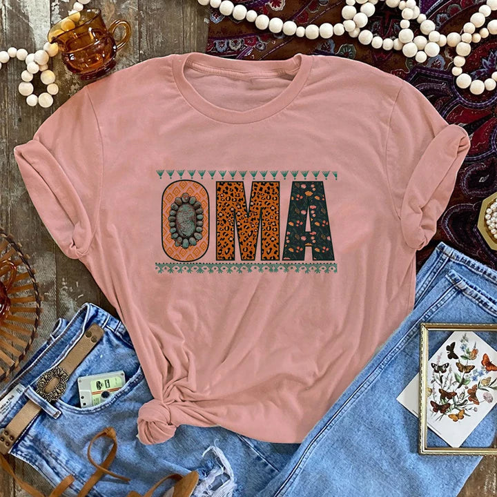 OMA Mother's Day Graphic Tee (made 2 order) LC