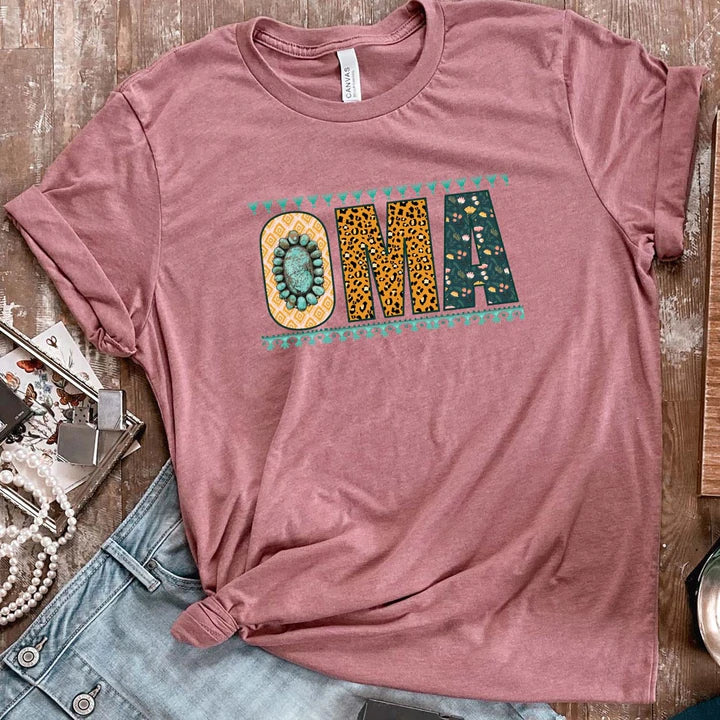 OMA Mother's Day Graphic Tee (made 2 order) LC