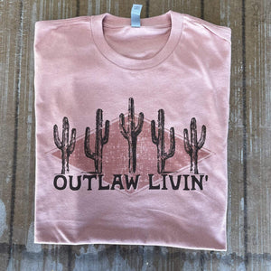 Outlaw Livin' Graphic Tee (made 2 order) LC