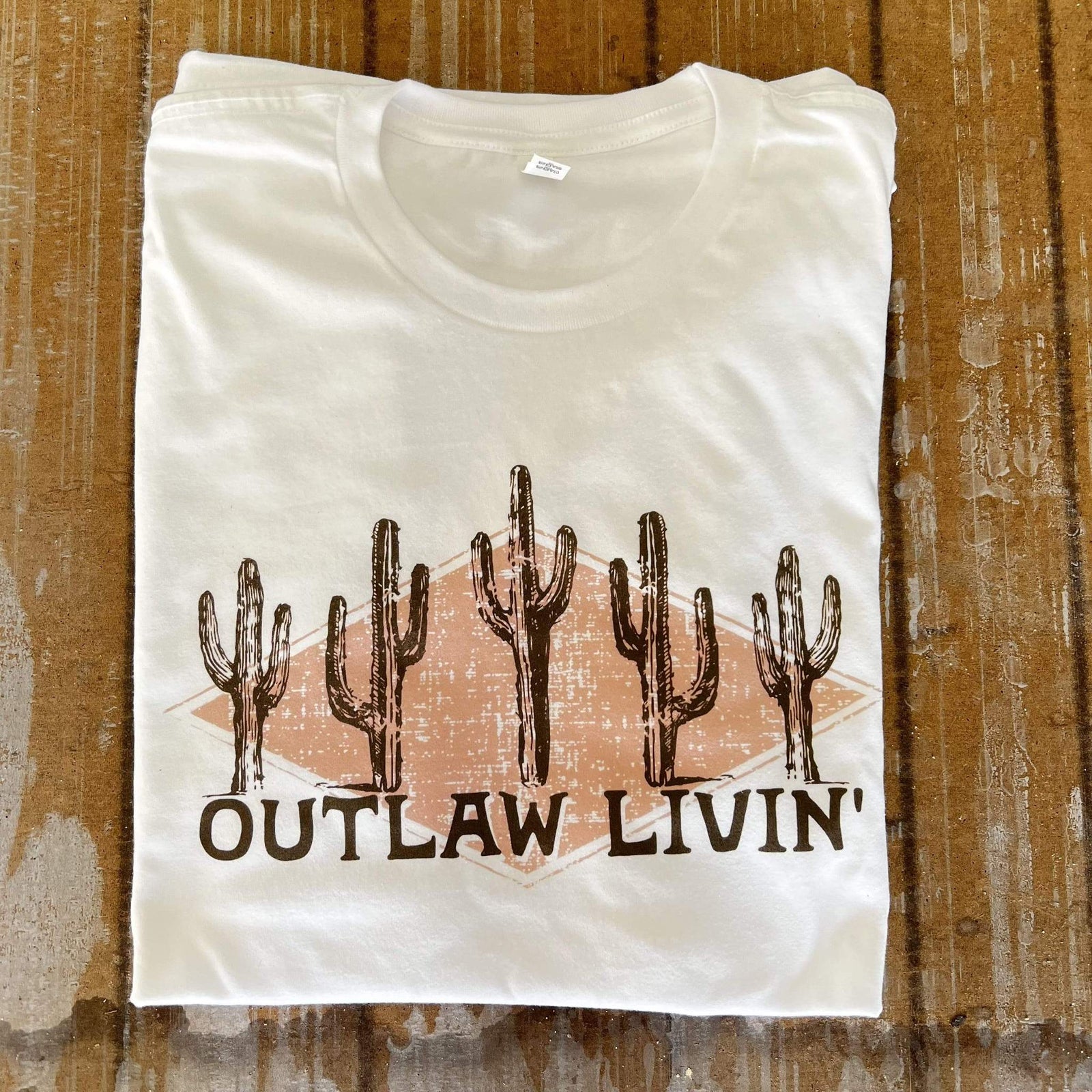 Outlaw Livin' Graphic Tee (made 2 order) LC