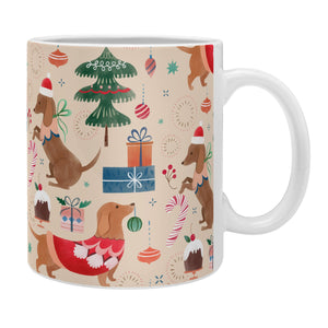 "Ole Christmas Dachshund" Coffee Mug (DS)