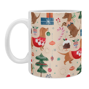 "Ole Christmas Dachshund" Coffee Mug (DS)