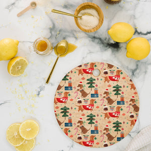 "Ole Christmas Dachshund" Cutting Boards (DS)