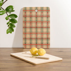 "Ole Ivory Christmas Tartan" Cutting Boards (DS)