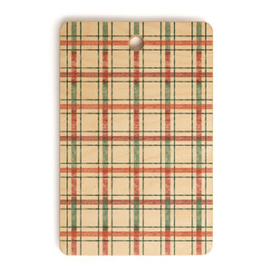 "Ole Ivory Christmas Tartan" Cutting Boards (DS)