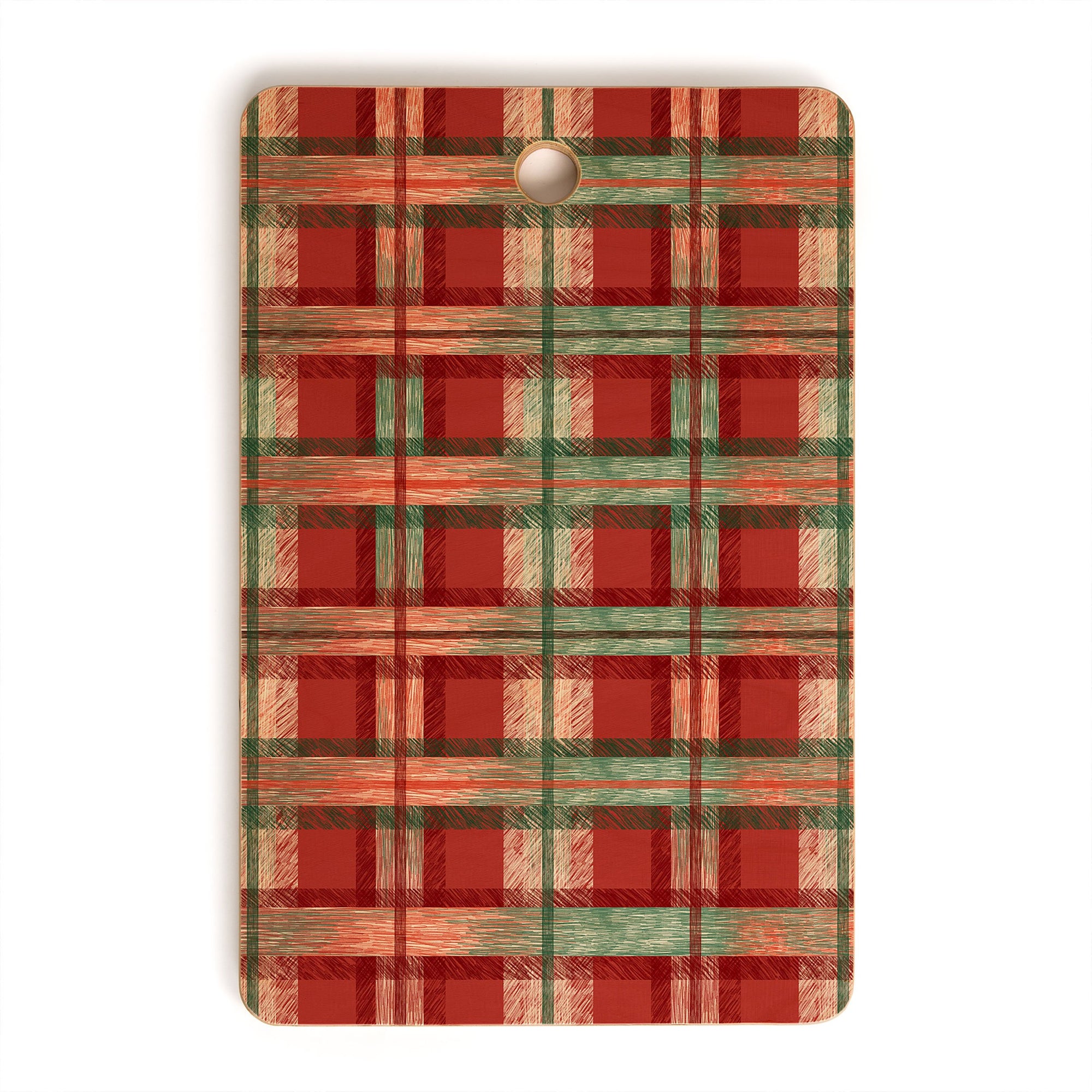 "Ole Red Christmas Tartan" Cutting Boards (DS)