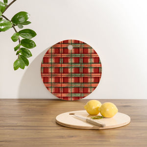 "Ole Red Christmas Tartan" Cutting Boards (DS)