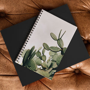Clear Day Cactus Spiral Notebook (DS) DD