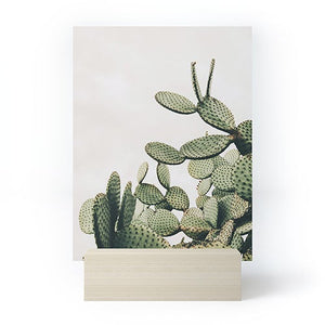 Clear Day Cactus Mini Art Print (DS) DD