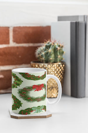 "Ole Christmas Wreaths" Coffee Mug (DS)