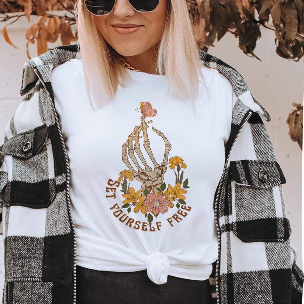 Set Yourself Free Graphic Tee (made 2 order) LC