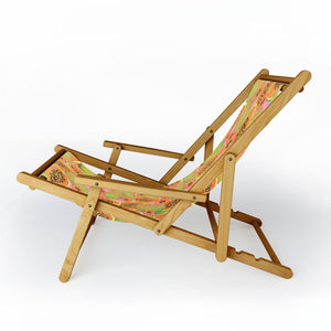 "Ole Pretty Papayas" Sling Chair (DS)