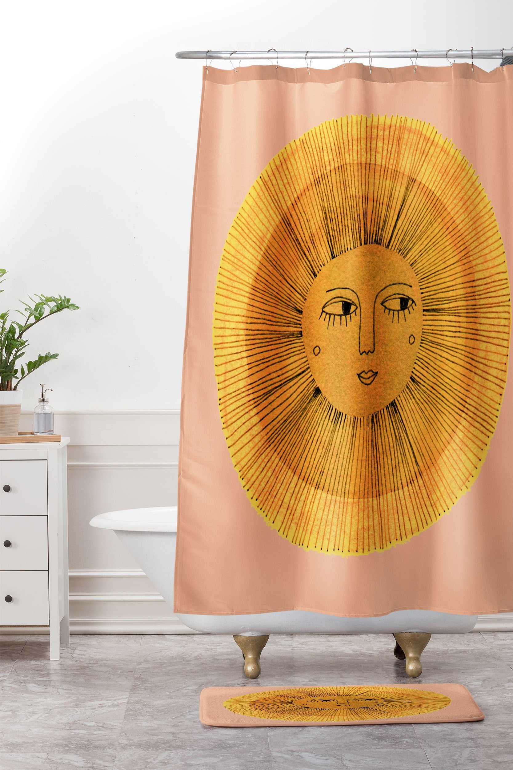 "Ole Be My Sunshine" Shower Curtain (DS)