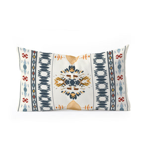 "Ole Boho Summer" Oblong Throw Pillow (DS)