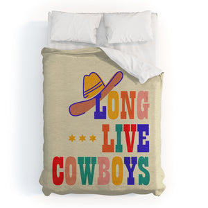 "Ole Long Live Cowboy" Duvet Cover (DS)