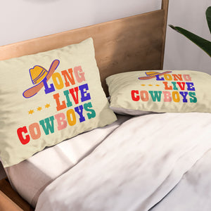 Long Live Cowboy Pillow Shams (DS) DD
